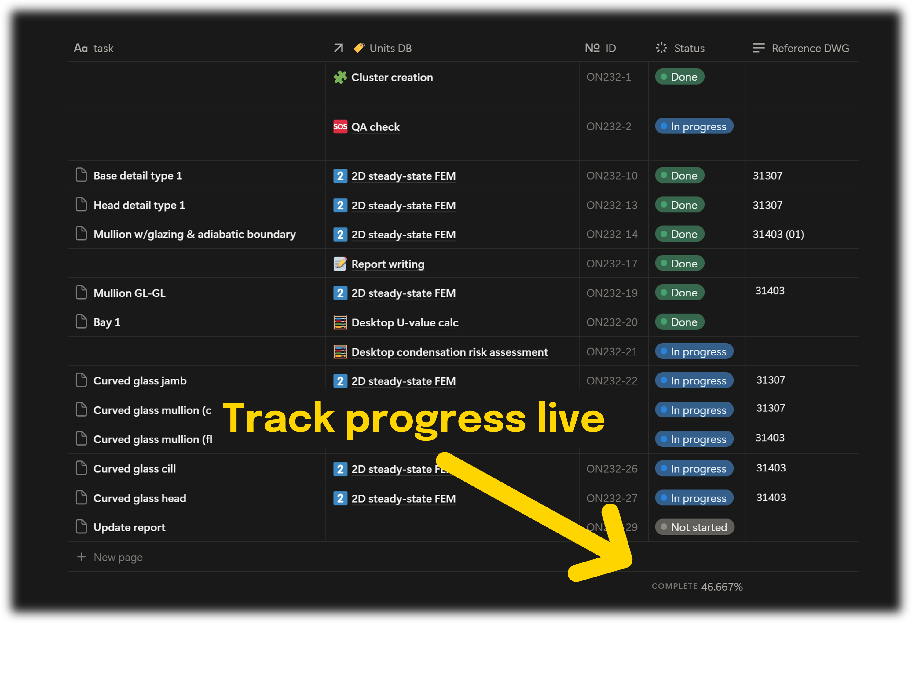 Notion board